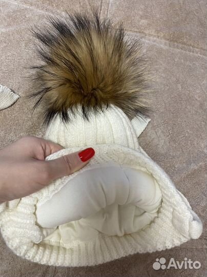 Шапка зимняя для девочки