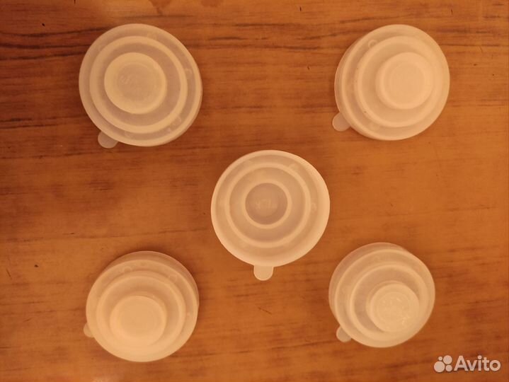 Крышки СССР для баночек или бутылок, 5 штук