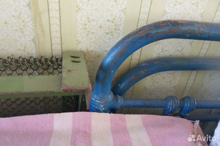 Кровать панцирная для дачи