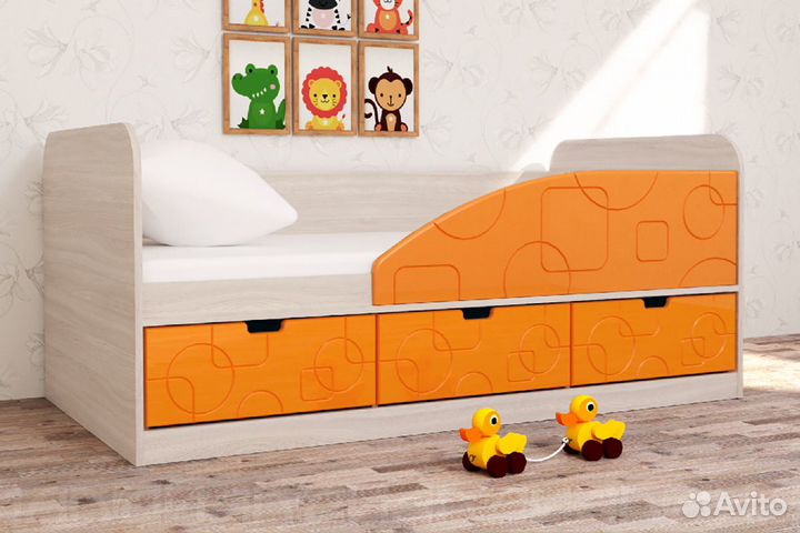 Детская кровать Бриз 1,6