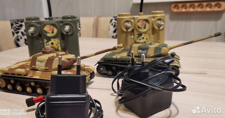 Танковый бой на радиоуправлении ис-2