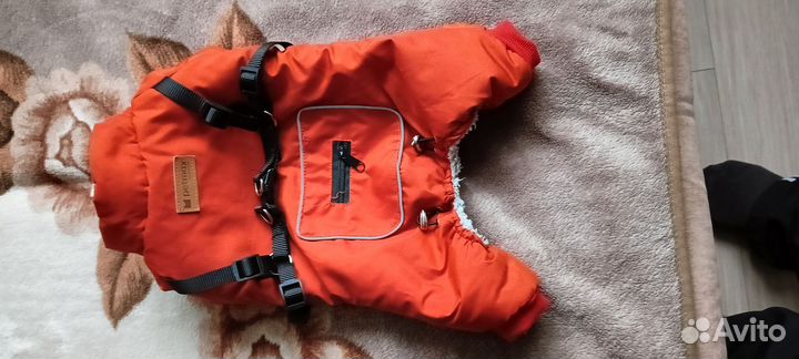 Комбинезон для собаки(мелких пород) зимний