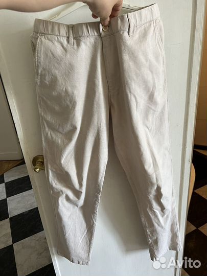 Брюки Лен 100 % размер М size, H&M летние