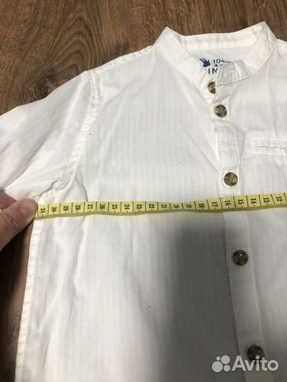 Белая рубашка и Шорты 104