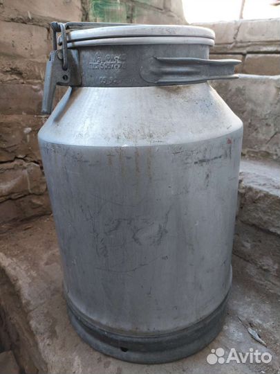 Фляга алюминиевая бу 40л