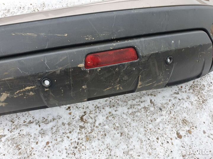 Бампер задний Кашкай 10 j10 Qashqai J10