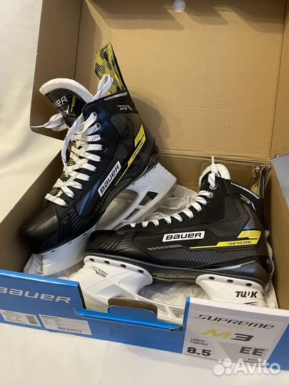 Профессиональные хоккейные коньки bauer supreme M3