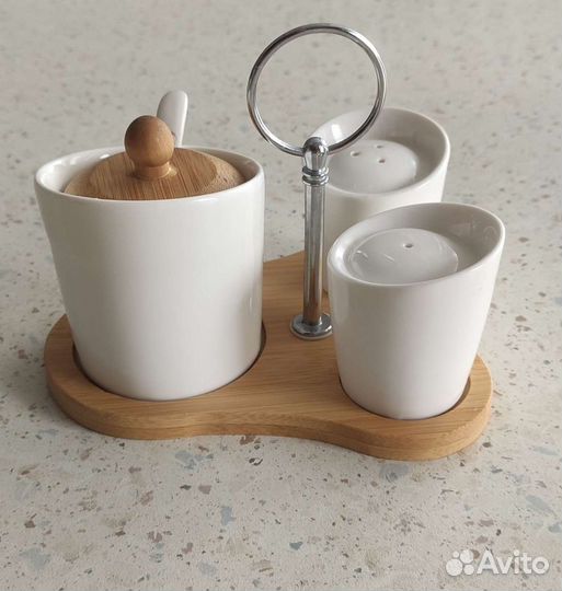 Набор для специй и сахарница