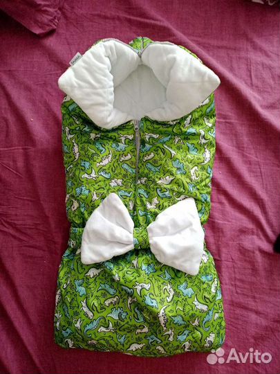 Конверт одеяло на выписку осень