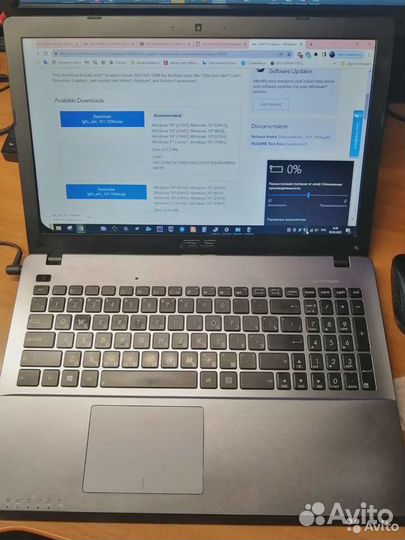 Asus X550 разбор