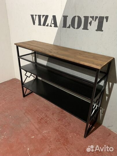 Подставка для обуви, обувница лофт