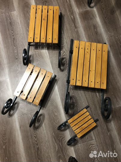 Сани декоративные новые