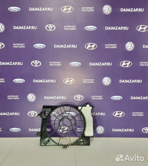 Диффузор радиатора Hyundai Solaris (11-16)