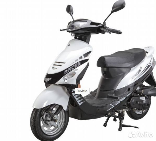 Скутер racer RC50QT-3 meteor sport