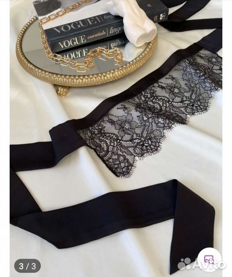 Маска кружевная