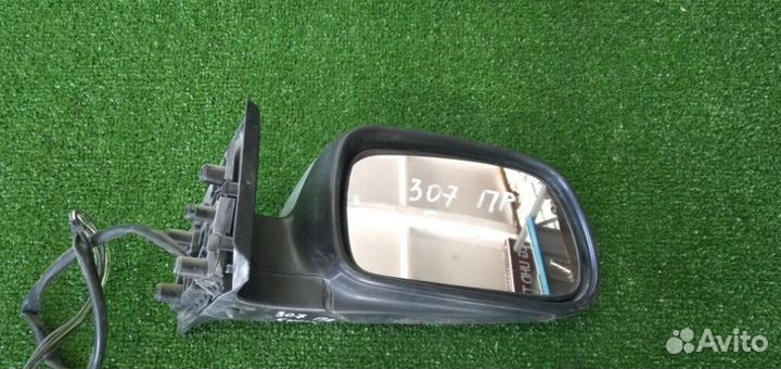 Зеркало правое б/у электро Peugeot 307 2001-2007