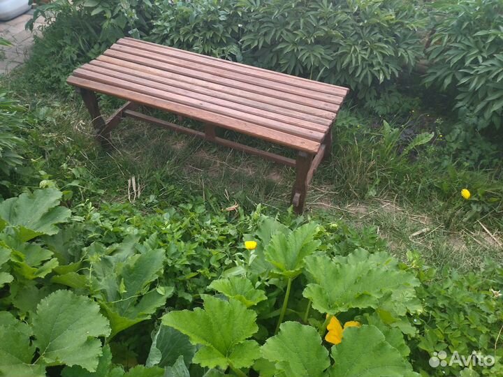 Скамейка садовая