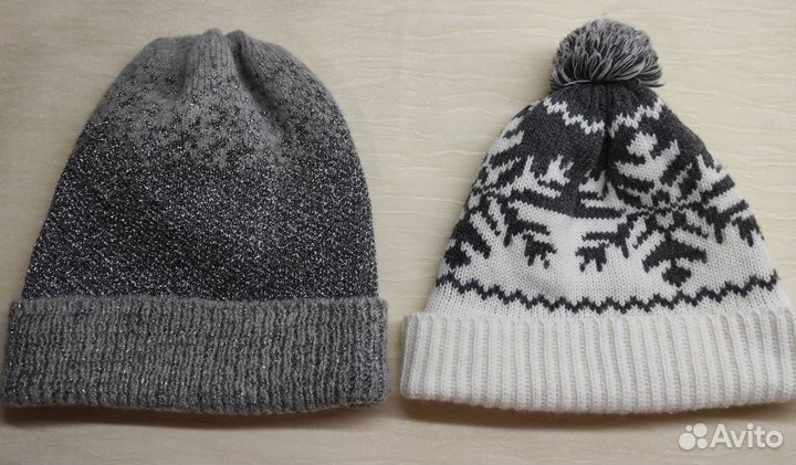 Спортивная вязаная шапка