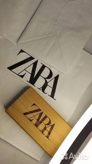 Крафт пакеты zara