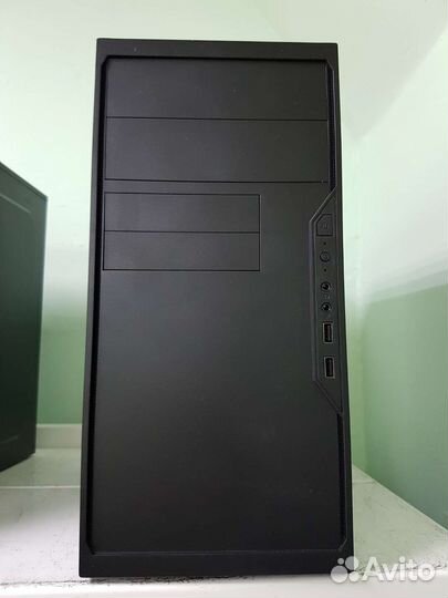 Корпус Foxline FL-733 черный Mini-Tower