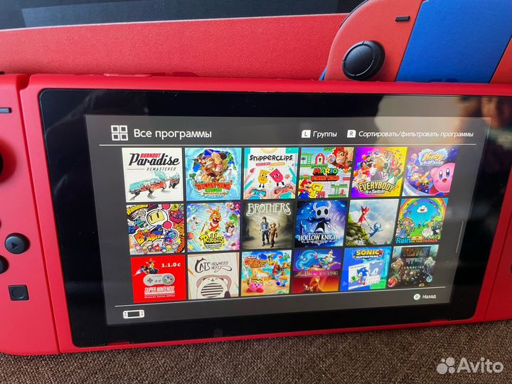 Nintendo switch v2 (прошитая)