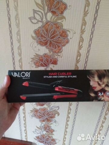 Выпрямитель для волос и плойка,два в одном