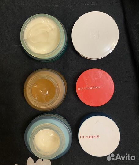 Косметика пакетом Clarins, масло для губ