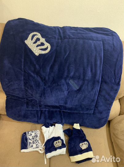 Конверт-одеяло и костюмы на выписку