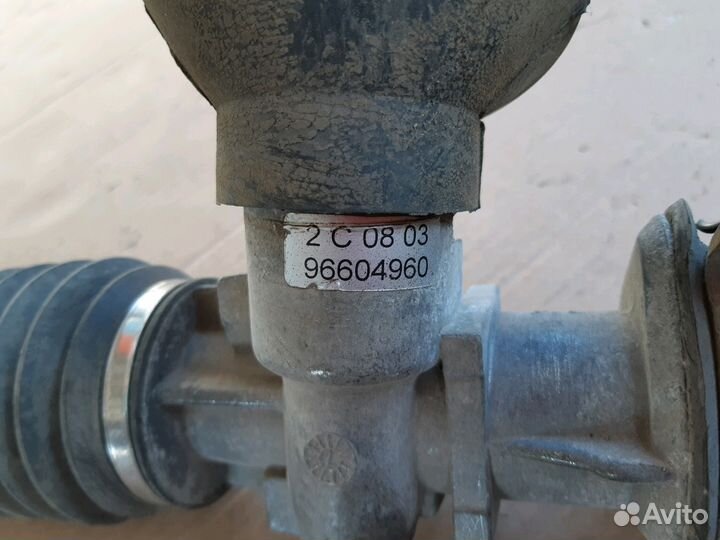 Рейка рулевая без гур Шевроле Ланос