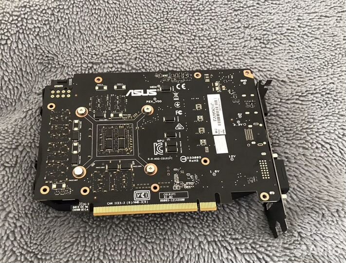 Видеокарта asus GTX 1660 6GB