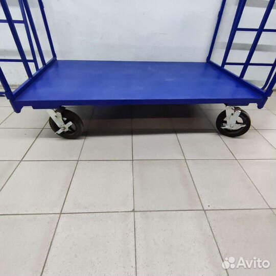 Тележка платформенная с бортами тб-7 800х1400