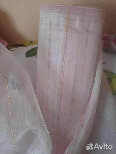 Тюль органза рулон 37м