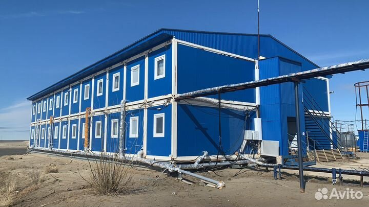 Модульное здание - общежитие итр (124 чел)