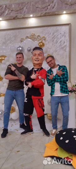 Продам голову Моргенштерна и др костюмы