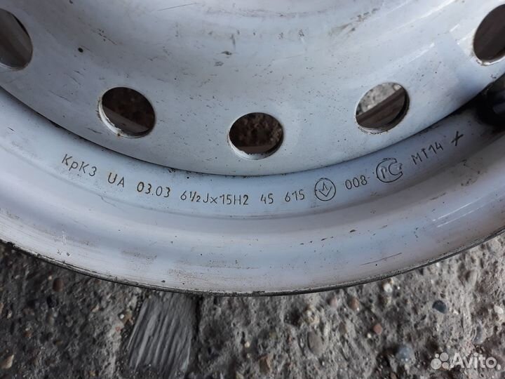 Штамп диск колеса Волга газ 3110