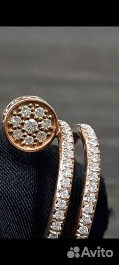 Золотое кольцо Cartier гвоздь uste UN clou