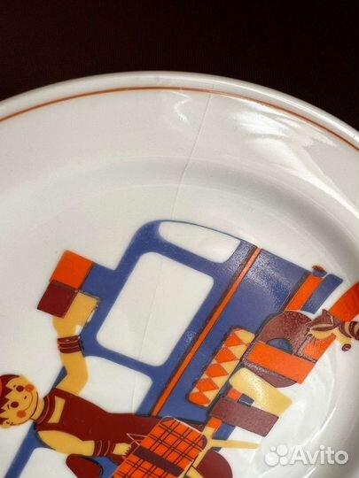 Тарелка Кольдиц фарфор из ГДР