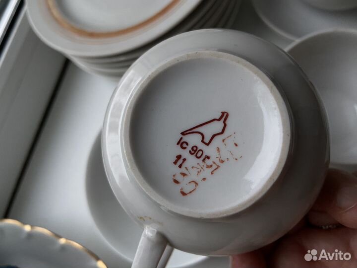 Посуда Дулёво, Башкирский фарфор, винтаж