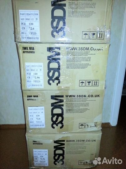 Колёса в сборе диски 3SDM 0.06 + шины Goodyear