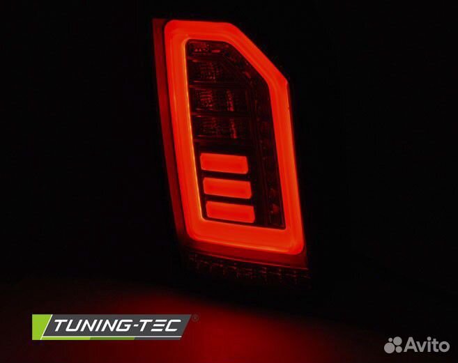VW T6 15-19 Фонари красно-тонированные тюнинг