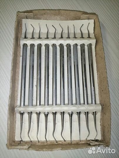 Набор зубных инструментов Экскаватор легированый