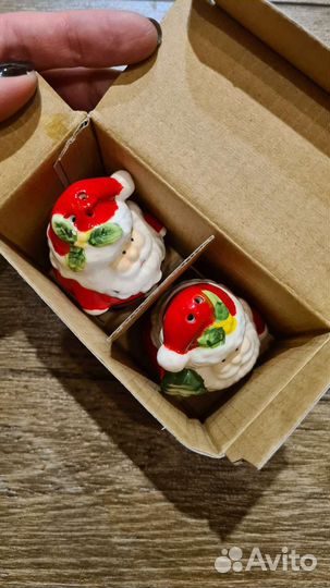 Набор для соли и перца новогодний