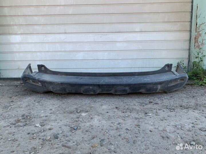Бампер задний Honda Cr-V 3 До Рестайл