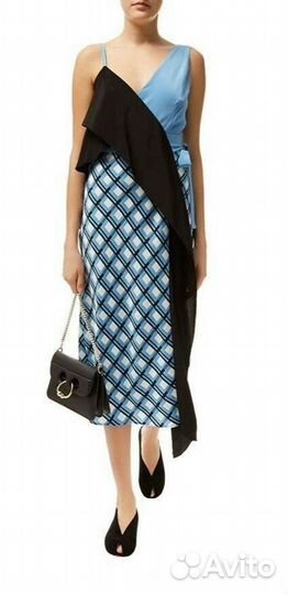 Платье diane von furstenberg100% шелк