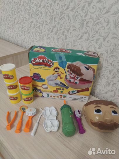Детский набор Стоматолог Color-Mud б/у
