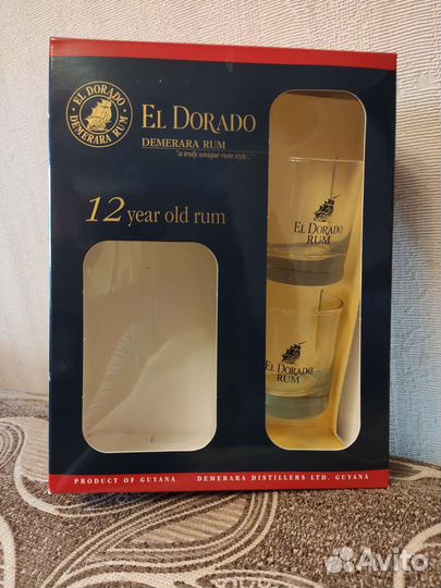 Коробка со стаканами El Dorado