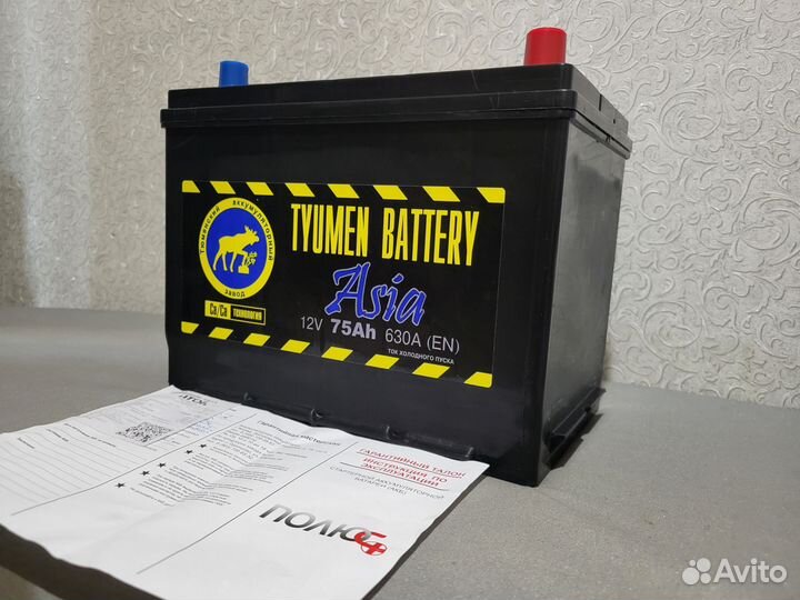 Аккумулятор Автомобильный новый