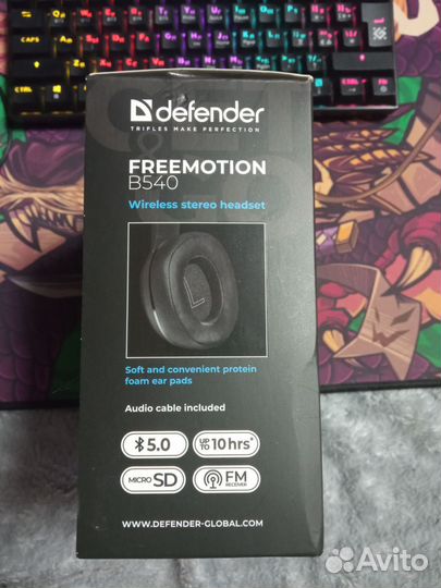 Bluetooth наушники Defender B540