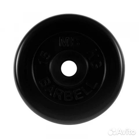 Гриф олимпийский мв С, до 600кг + 4 блина - 80кг