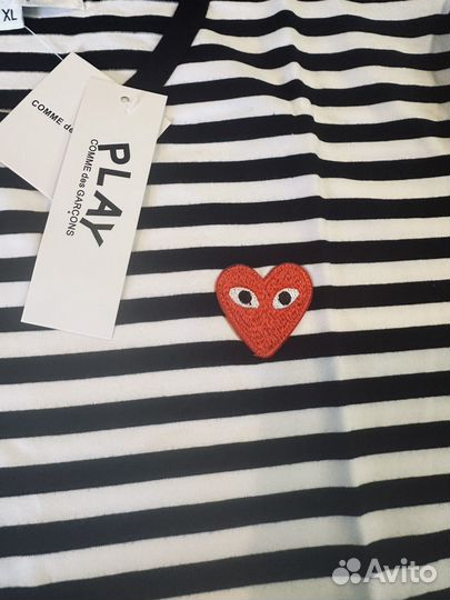 Comme Des Garcons лонгслив на руках